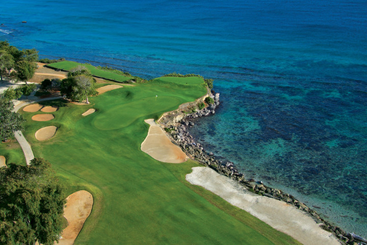 Famous golf resort in the Dominican Republic